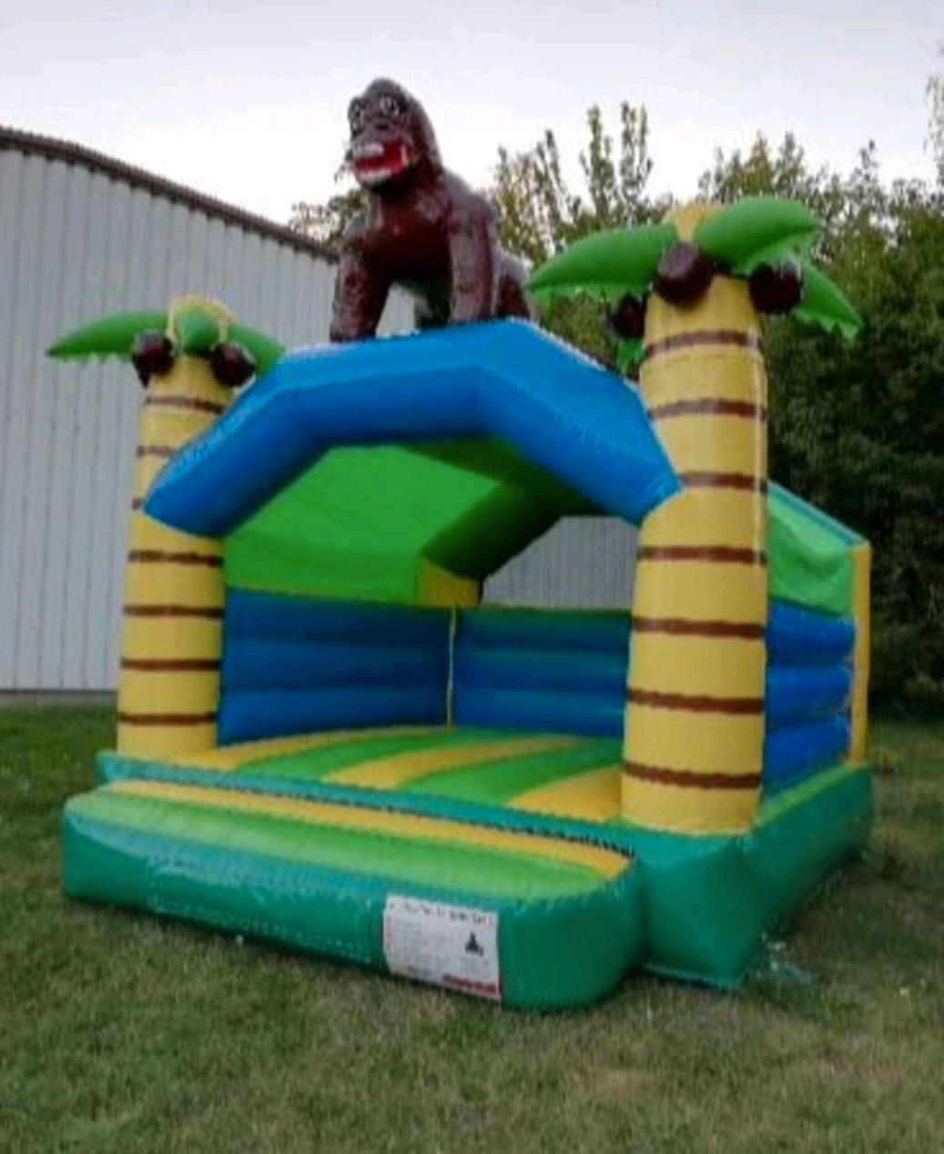 Hüpfburg Gorilla